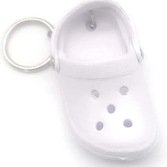 White Crocs Keychain - Picture 4 of 4